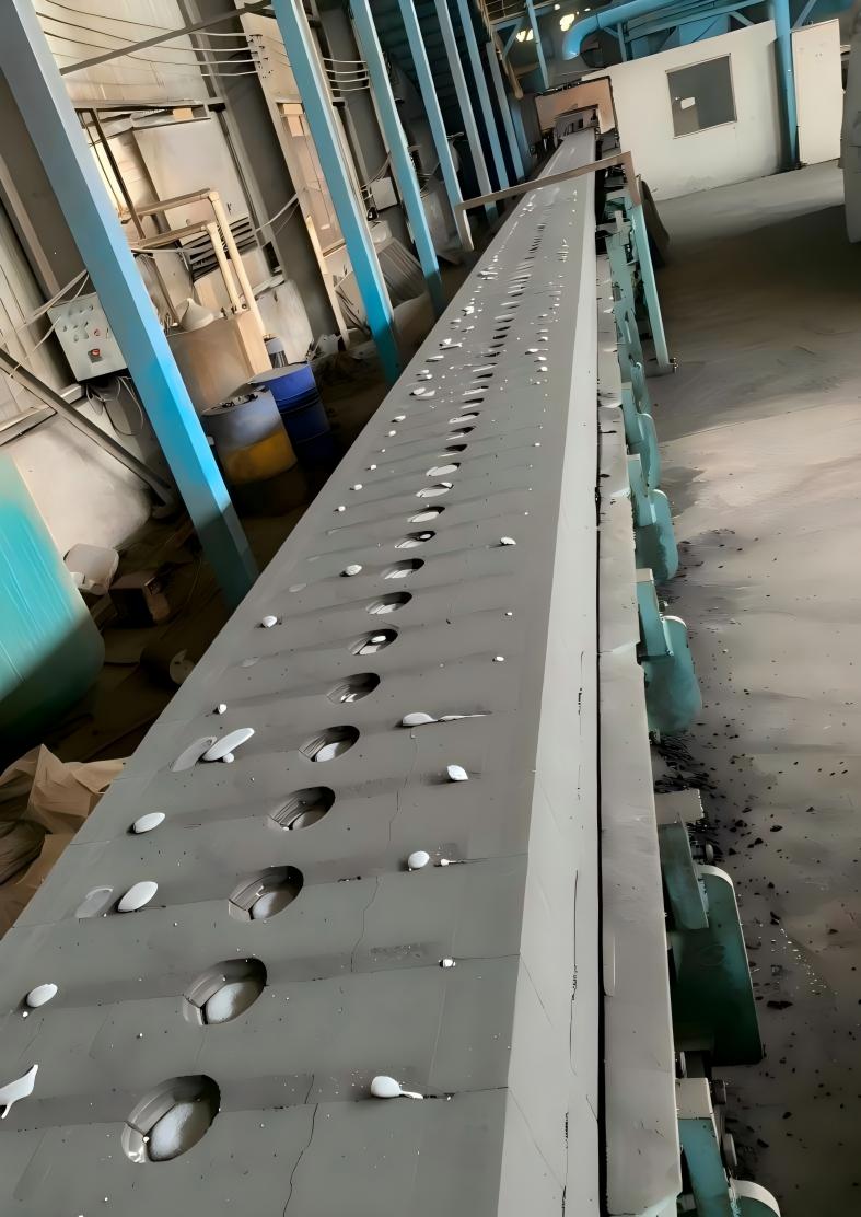 Our DISA line has a daily production capacity of 10,000 units